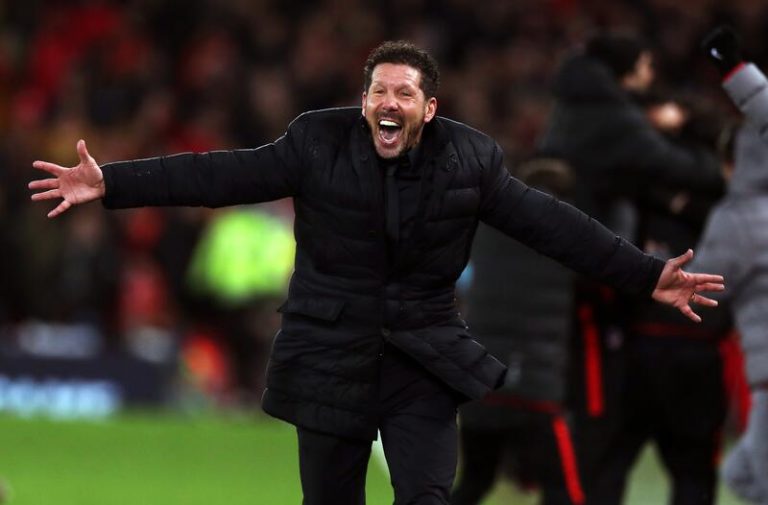 Simeone supera a  Aragonés como técnico del Atlético  con más victorias