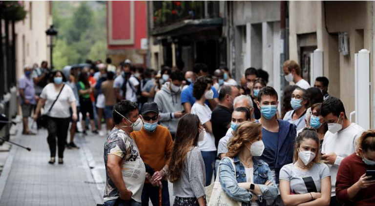 Aragón detecta 423 nuevos casos, de los resultados de 3.233 PCR