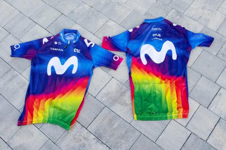 Movistar Team lucirá maillot solidario para luchar contra la COVID-19