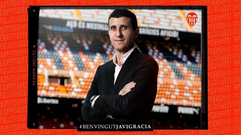 Javi Gracia, nuevo entrenador del Valencia CF hasta 2022