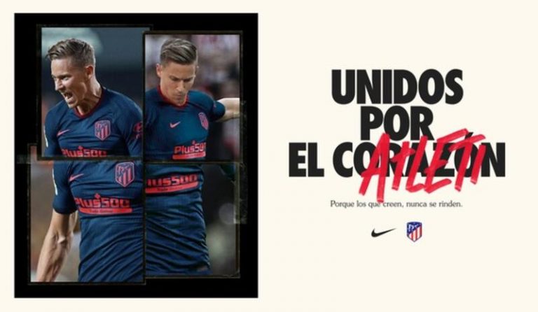 Atlético de Madrid se decanta por el azul para su nueva segunda equipación