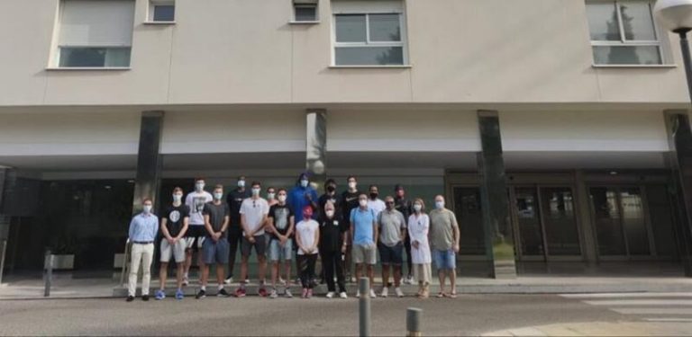 El Fuenlabrada reduce de cinco a uno los positivos por coronavirus