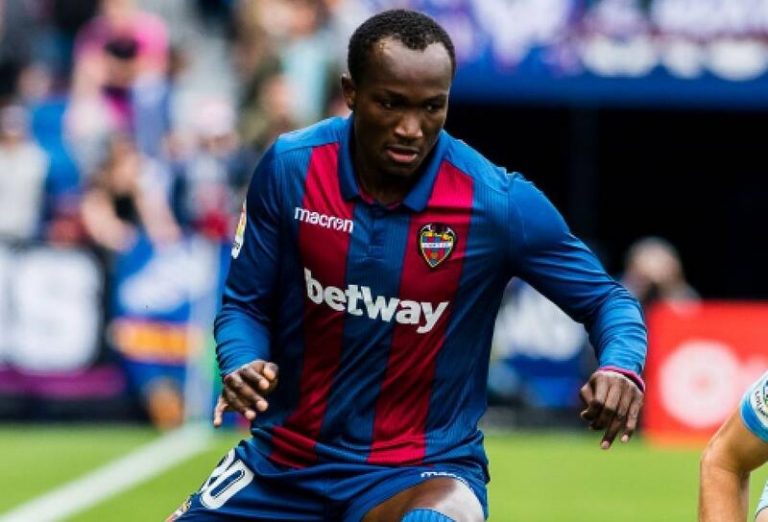 Levante traspasa a Dwamena al Vejle Boldklub danés