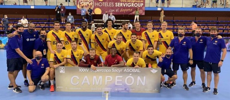 Barça levanta su novena Supercopa Asobal consecutiva