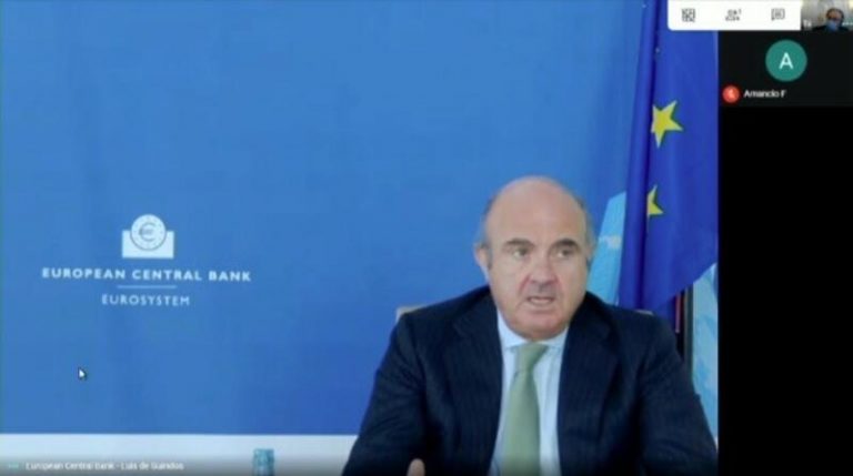 Luis de Guindos (BCE) advierte de la pérdida de intensidad de la recuperación