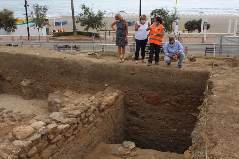 Excavación de la 'Ciudad Romana de Suel' en Málaga sacan a la luz restos del siglo III d. C.