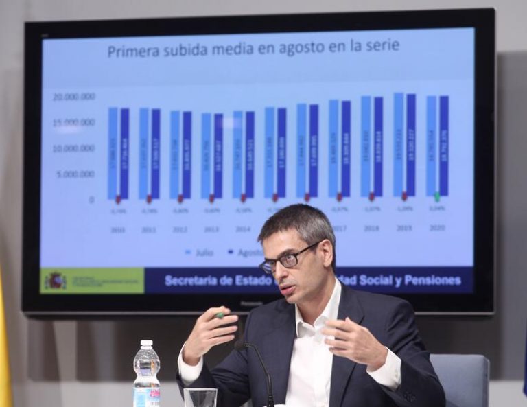 SS dice que ya se han recuperado 150.000 empleos de las bajas de finales de agosto