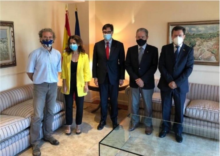 Illa se reúne con su homólogo de Ecuador para compartir experiencias sobre el Covid-19