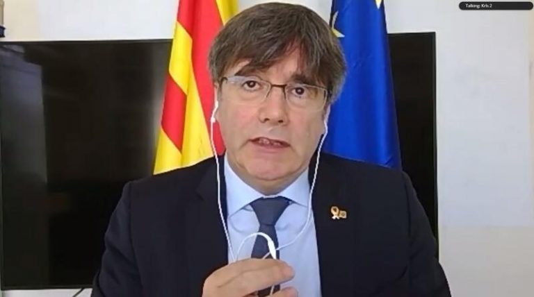 Puigdemont pide no presentar candidato alternativo si inhabilitan a Torra