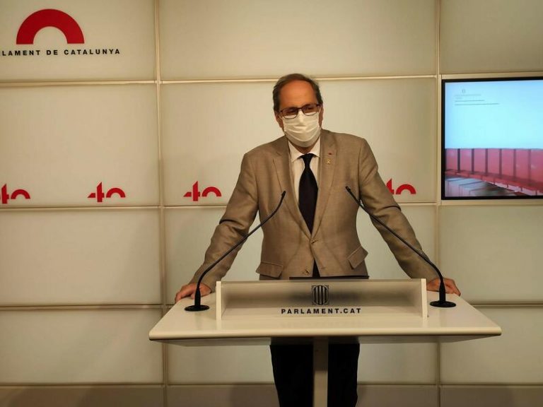 Torra urge a confinar Madrid ante la 