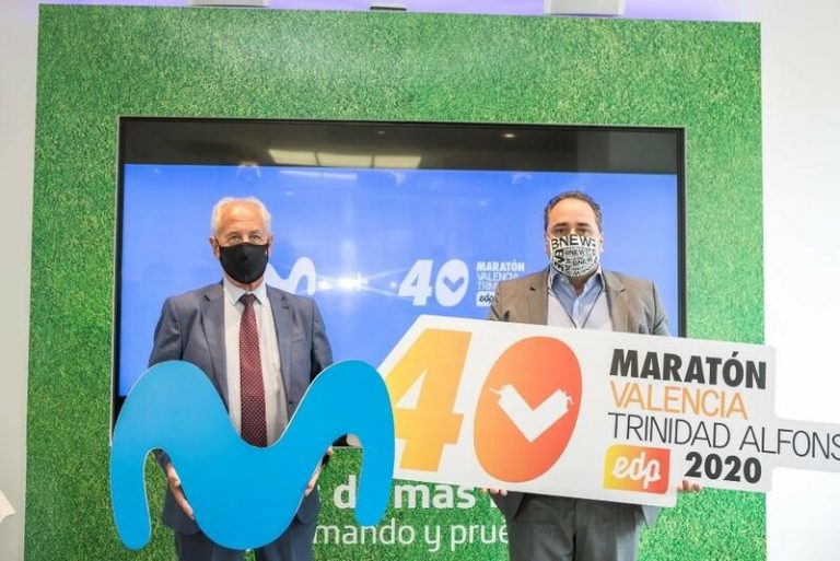 Movistar, nuevo patrocinador tecnológico del Medio y Maratón de Valencia