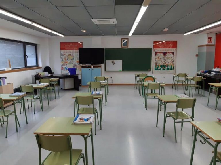 95,5% de las aulas de la Comunidad Valenciana siguen sin casos