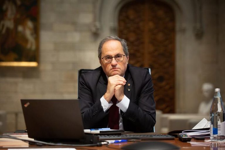 Quim Torra, primer presidente catalán inhabilitado en el ejercicio del cargo