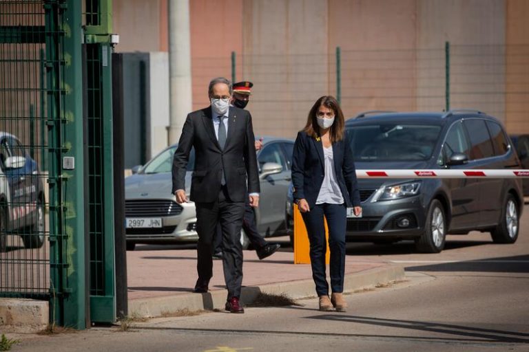 Torra llama a Gobierno y partidos a apoyar una ley de amnistía para los presos del 1-O