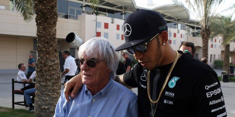 Hamilton y Ecclestone: una relación, ¿totalmente rota?