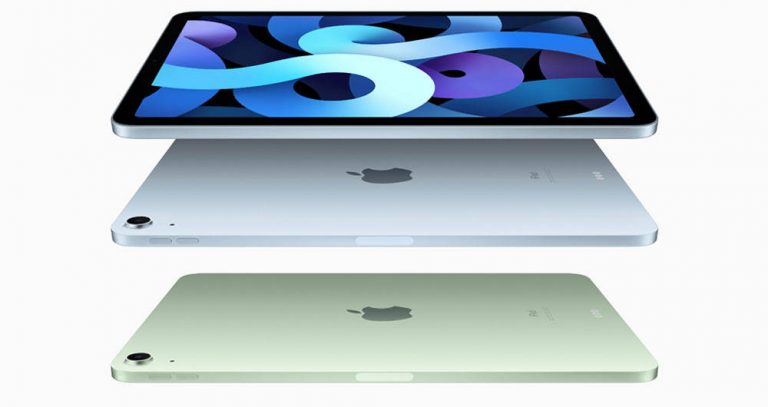 Apple presentó el iPad Air con pantalla sin marcos y puerto de carga USB tipo C