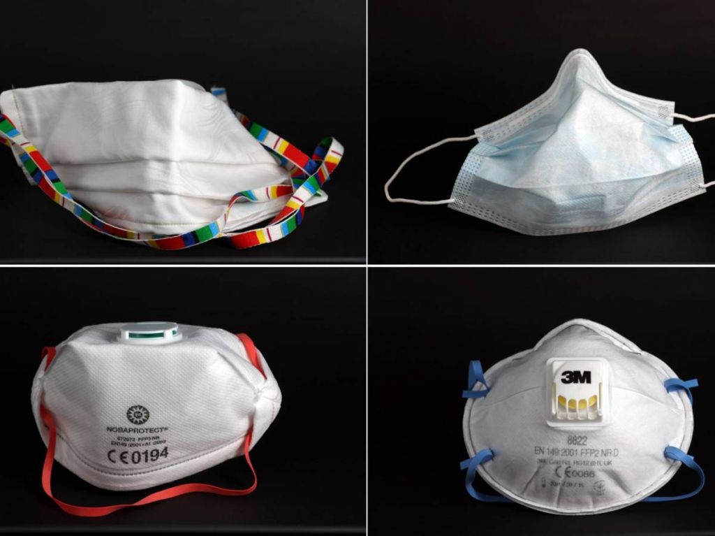 tipos de mascarillas