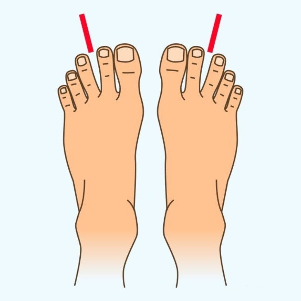 Esta es tu personalidad según tus pies 8 espacio entre los dedos de los pies