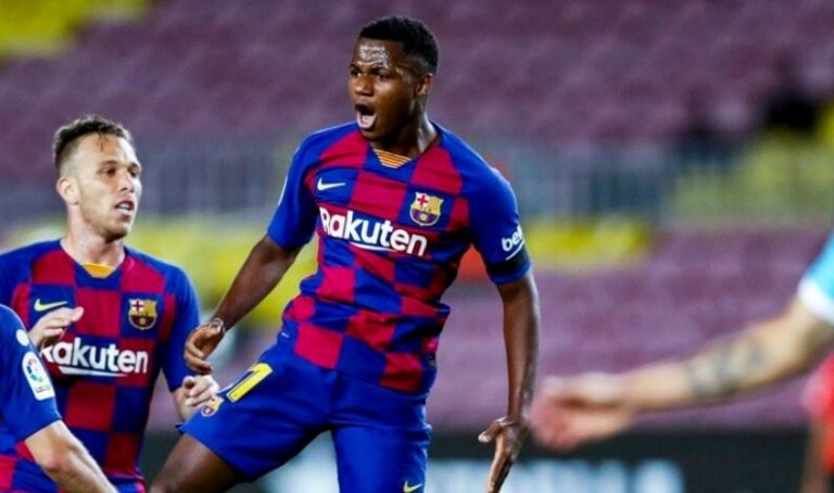 Los datos que demuestran que Ansu Fati puede dejar atrás a Cristiano Ronaldo