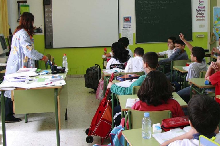 Detectan un 1% de positivos en los tests a los docentes de los centros escolares de Ceuta