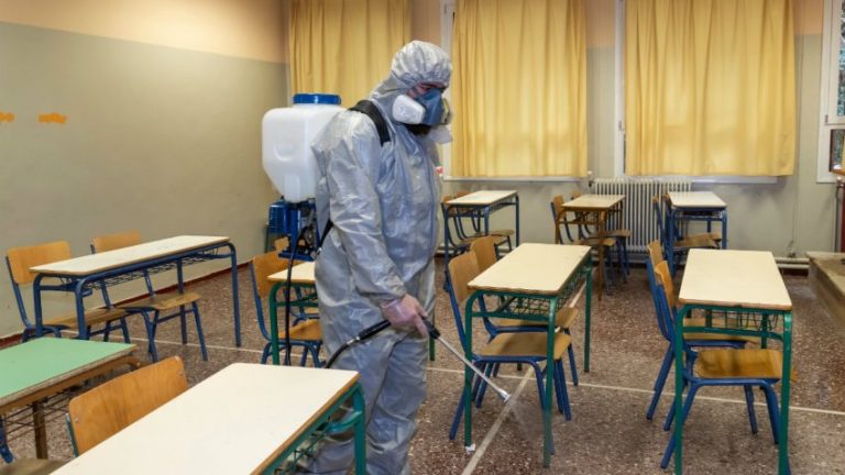 Cuarentena en una clase de Primaria del San José de Valladolid