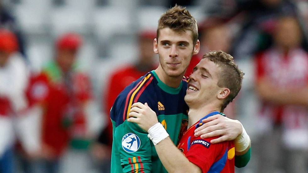 De Gea e Iker Muniaín