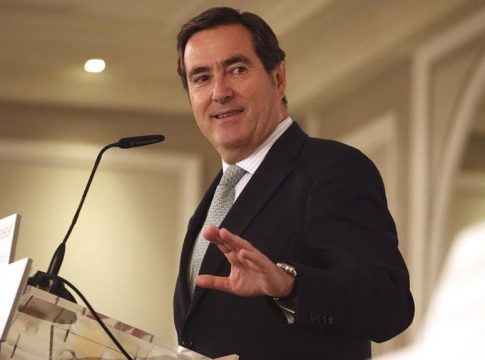 El presidente de la CEOE, Antonio Garamendi El presidente de la CEOE, Antonio Garamendi