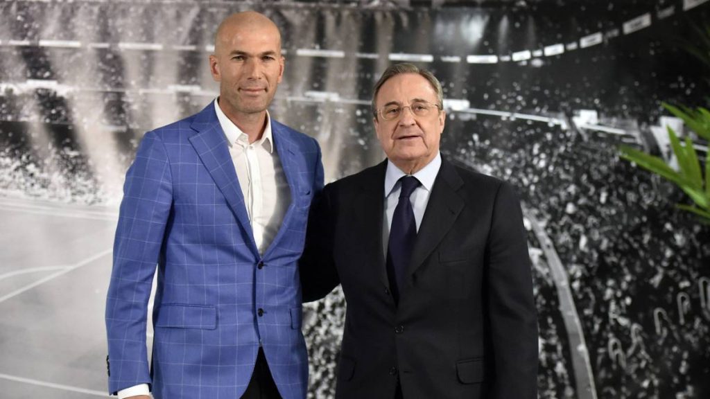 Florentino y Zidane