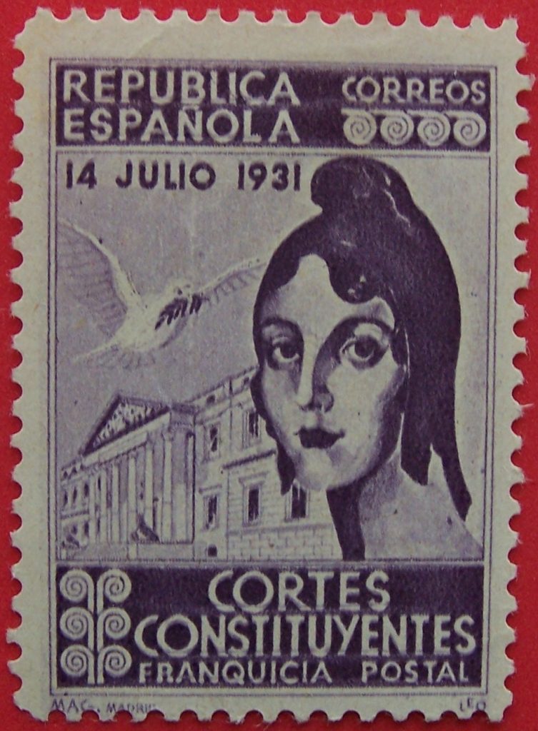 Franquicia postal Cortes Constituyentes República Española 1931 2