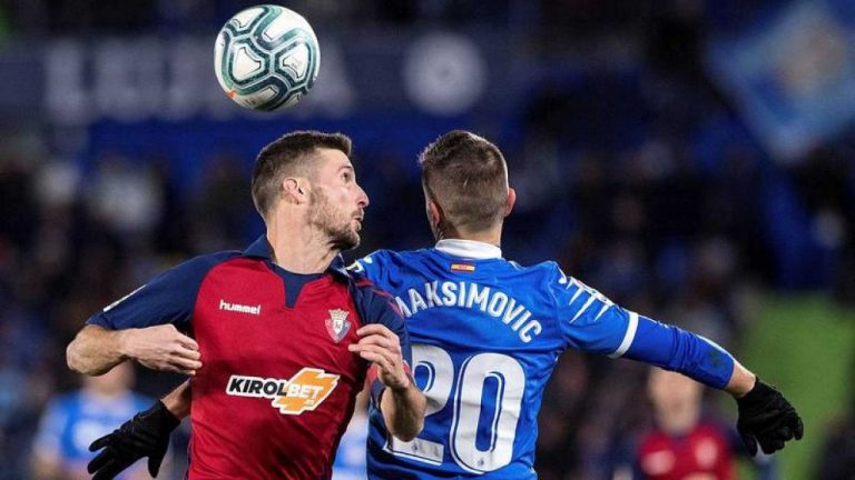 El Getafe-Osasuna se traslada de este viernes al sábado