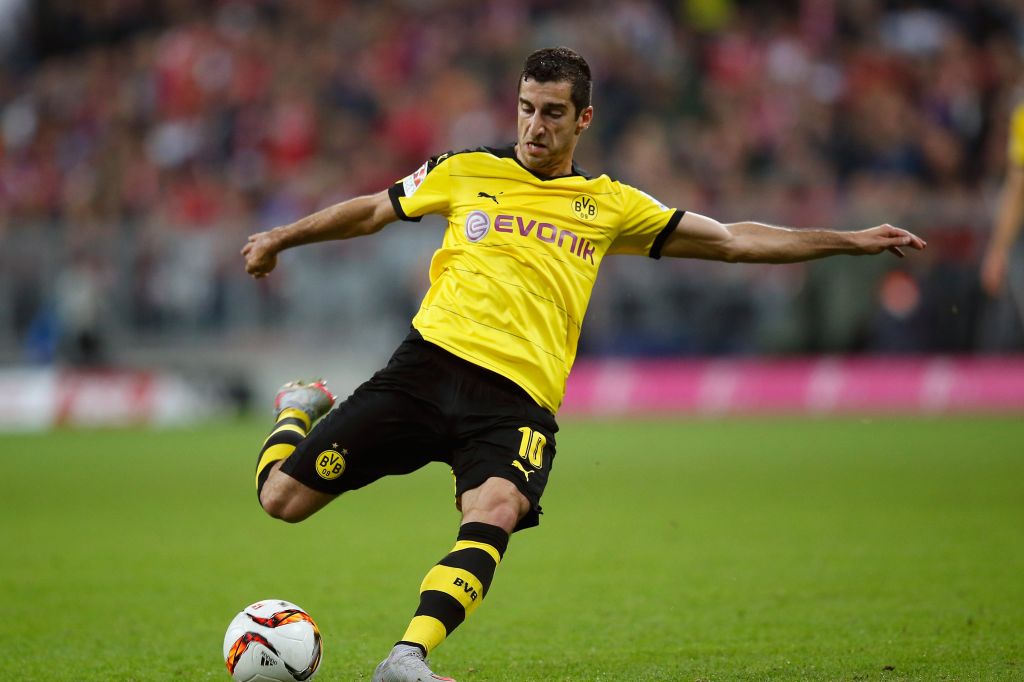 HENRIKH MKHITARYAN, en su etapa en el Borussia Dortmund