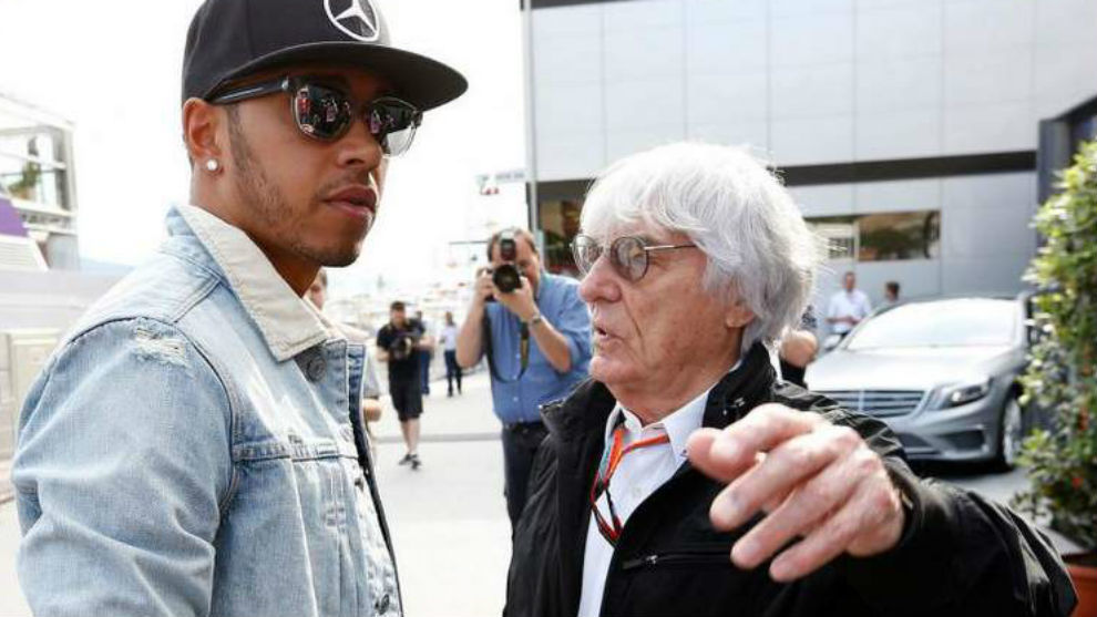 "Maleducado". Hamilton VS Ecclestone, continúa el cruce de acusaciones 1 Hamilton Ecclestone