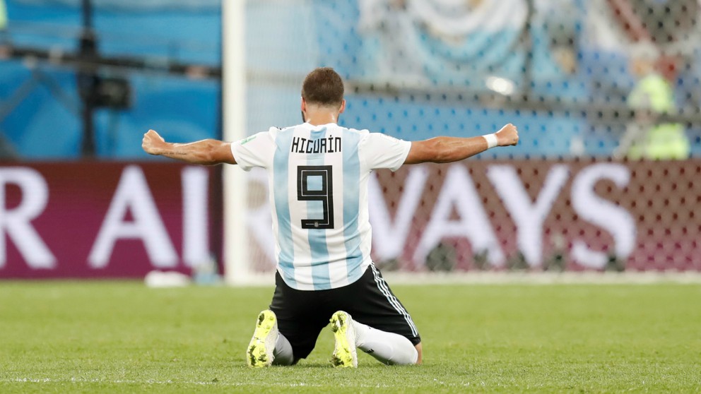 después de marcar un gol