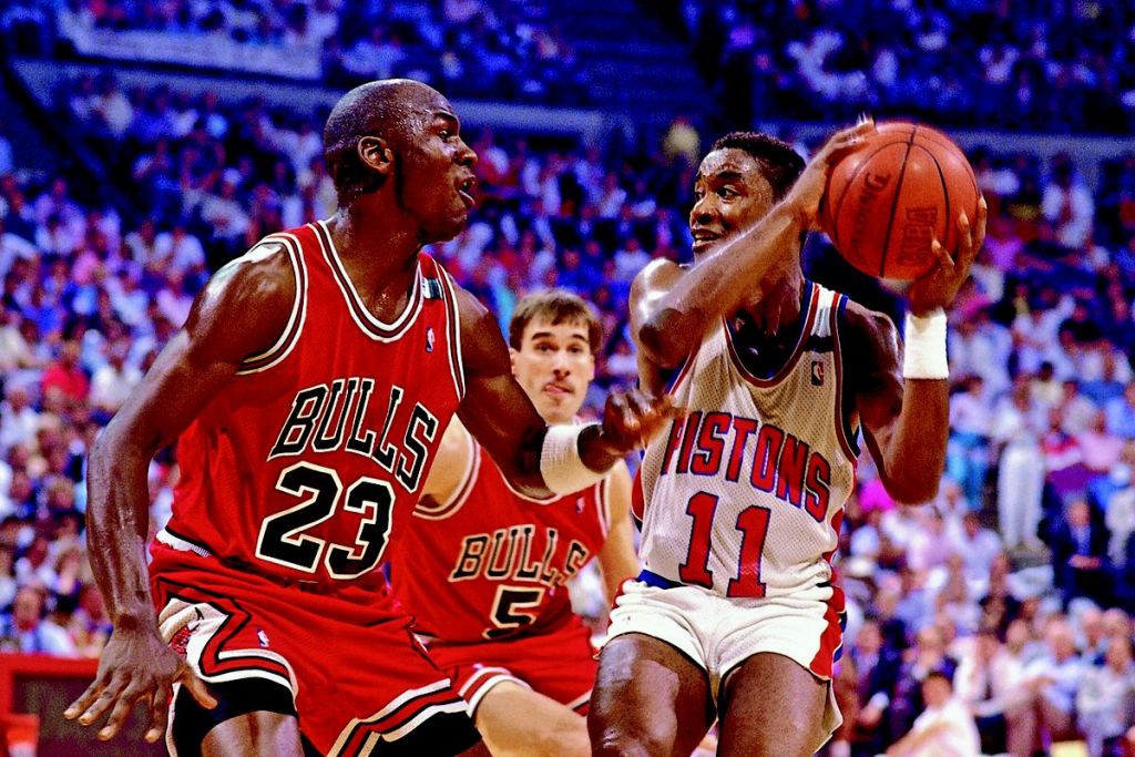 Los grandes secretos de Michael Jordan que ha destapado el documental 6 Isiah-Thomas-Jordan