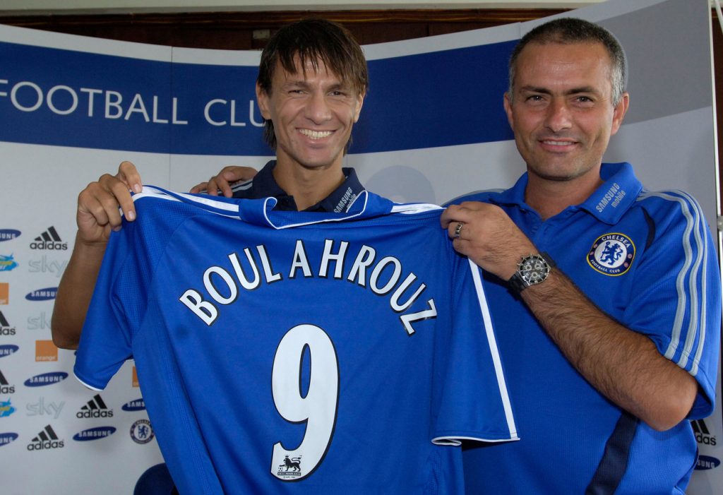 Boulahrouz y Mourinho