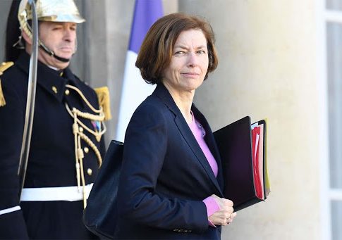 La ministra de Defensa de Francia, Florence Parly La ministra de Defensa de Francia, Florence Parly