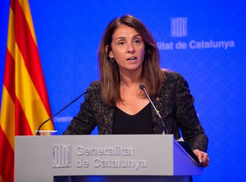 La portavoz del Govern en funciones, Meritxell Budó La portavoz del Govern en funciones, Meritxell Budó