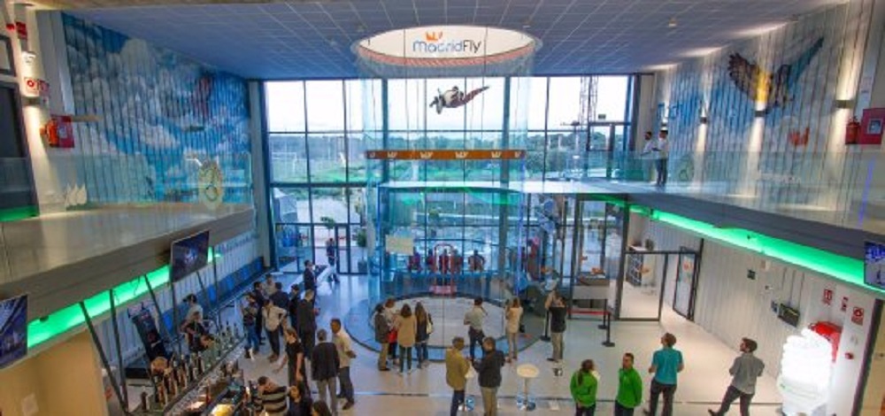 Madrid Fly, la experiencia para toda la familia que encandila a la Infanta Sofía 5 Túnel de vuelo
