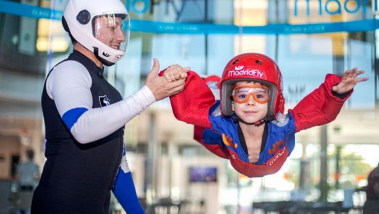 Madrid Fly, la experiencia para toda la familia que encandila a la Infanta Sofía