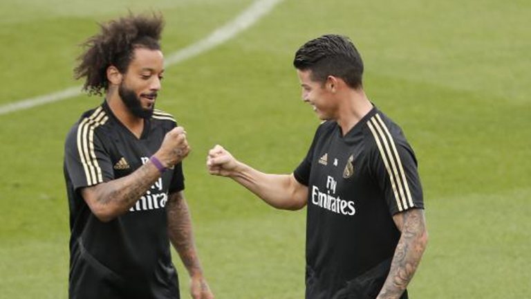 James y Marcelo, ausencias en la lista para duelo ante el Villarreal