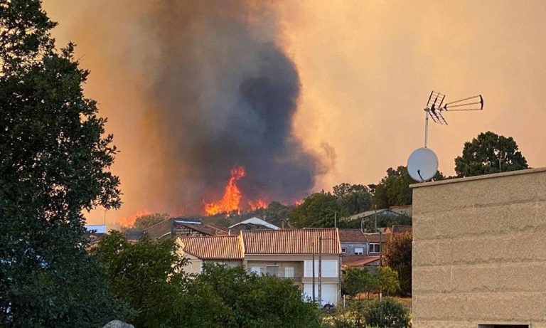 Ourense registra unas 8.000 hectáreas quemadas