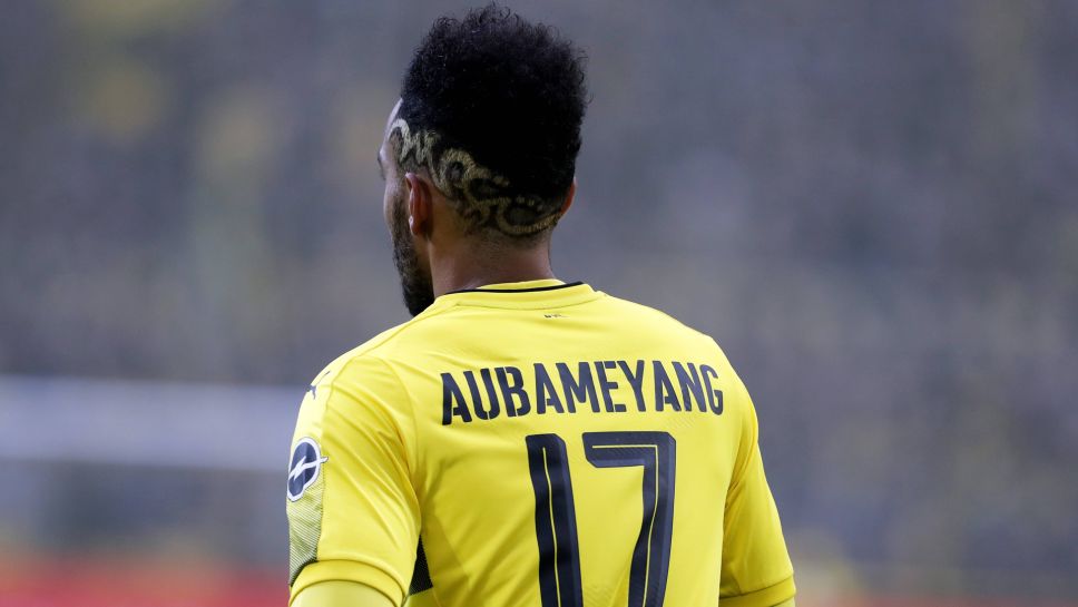 PIERRE EMERICK AUBAMEYANG, en su etapa en el Borussia Dortmund
