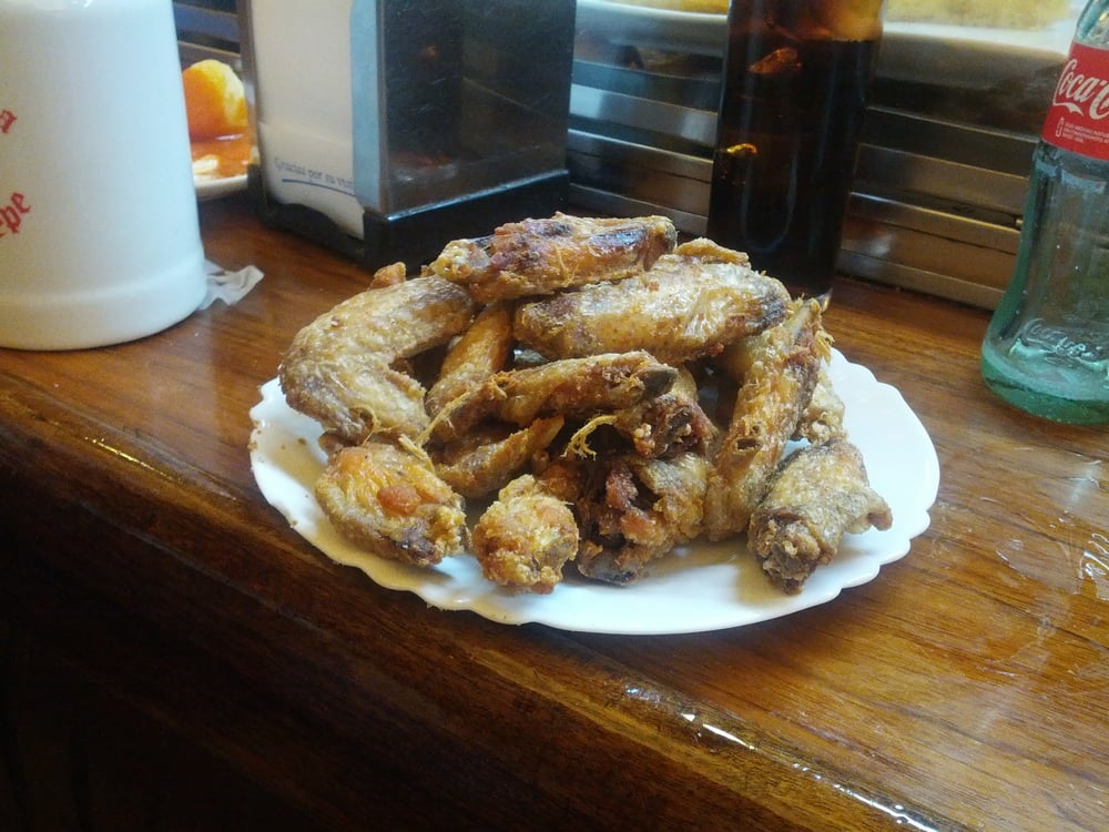 Alitas de pollo