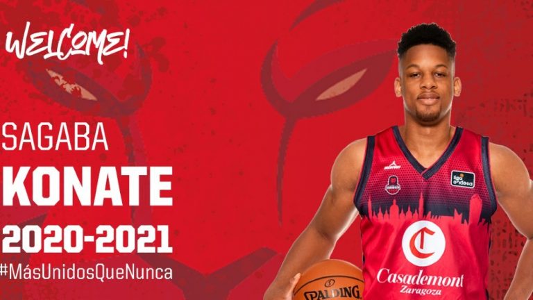 Sagaba Konate completa la pintura del Casademont Zaragoza