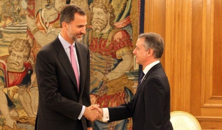El Rey recibe en la Zarzuela a Urkullu