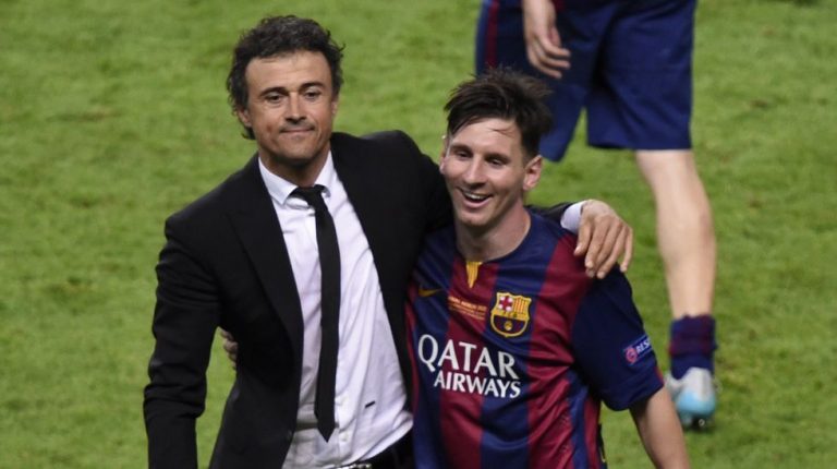 Luis Enrique, sobre Messi: 