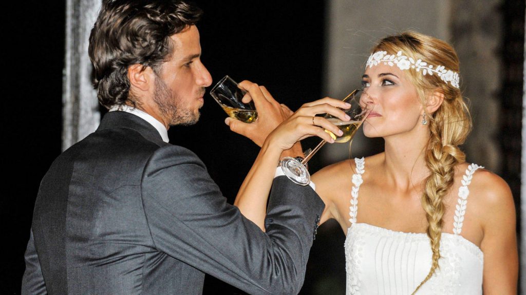 Alba Carrillo y Feliciano López