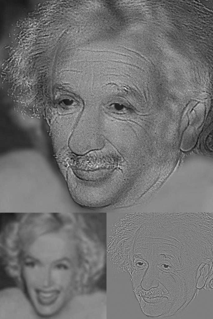 albert einstein ilusiones ópticas