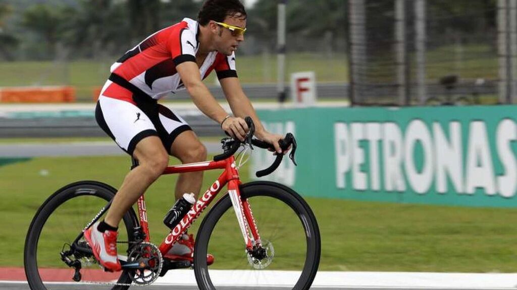 Fernando Alonso ciclismo