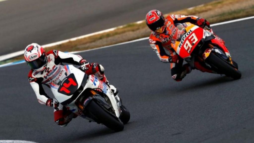 Fernando Alonso en MotoGP